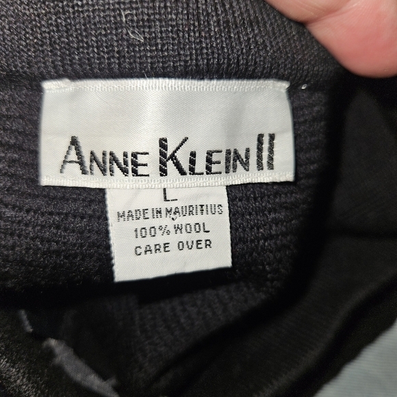 Anne Klein II Womans Black Elastic Waist Pencil Skirt Size L - Picture 9 of 9